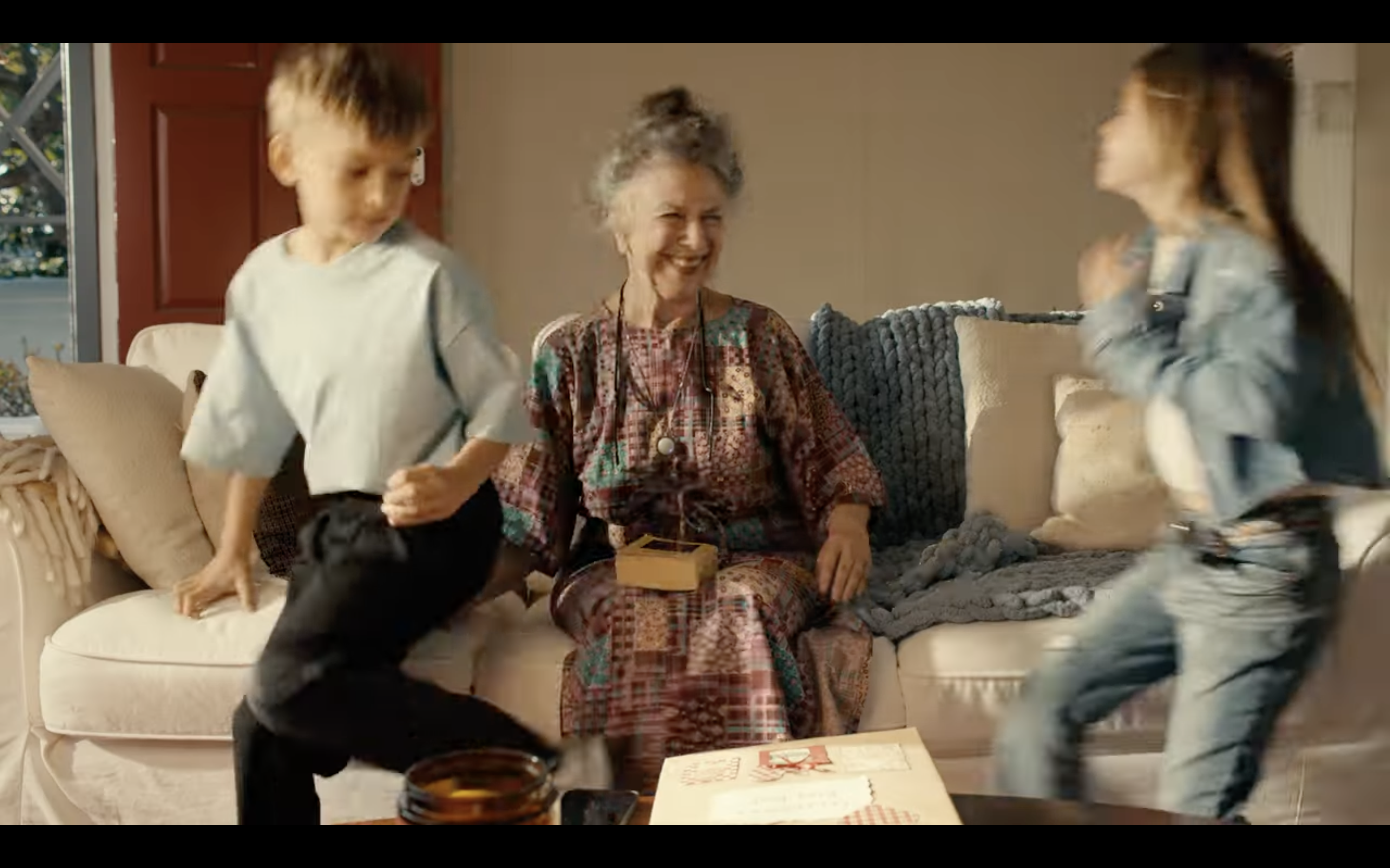 Grandmother with family